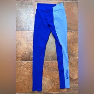 Gymshark Two-Tone Blue Leggings